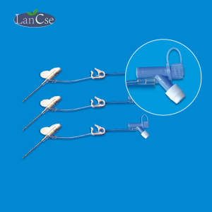 positive pressure without needle and Y model