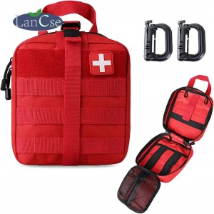 suppliers convenient portable canvas first aid bags and boxes first-aid kit with whole medical tools for outdoor