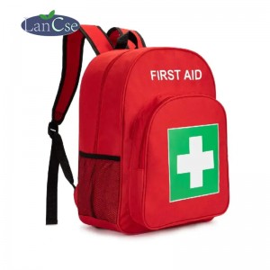 High Quality Nylon First Aid Backpack For Outdoor Camping Survival Kit